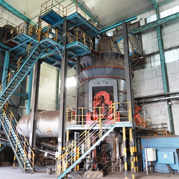 LM Vertical Roller Mill in limestone grinding plant
