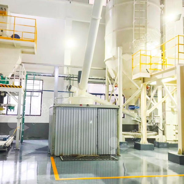Working principle diagram of limestone superfine grinding mill