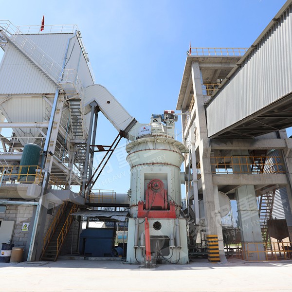 Vertical roller mill for limestone