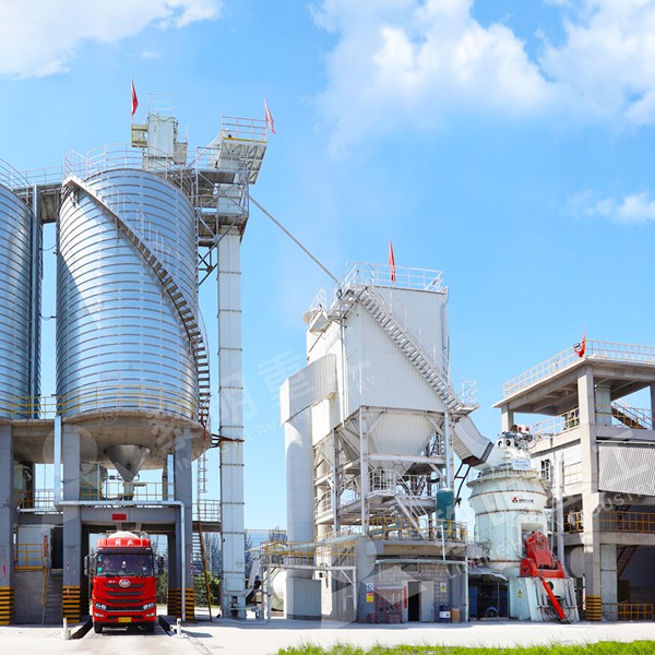 Vertical roller mill for limestone grinding
