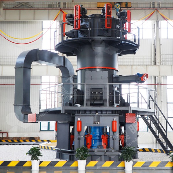 LM vertical roller mill for limestone grinding in biofertilizer plant